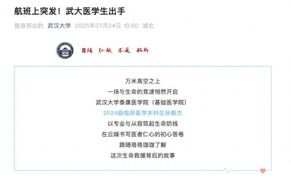 醫學生飛機上救人 被質疑有無資質