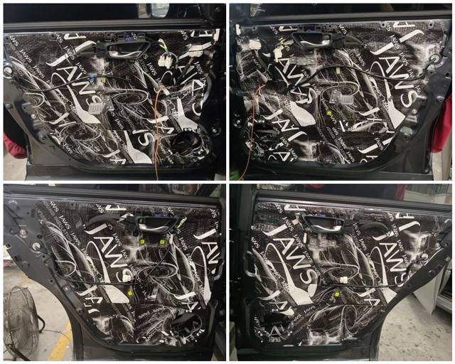 汕頭本田冠道音響改裝案例 改裝丹拿272兩分頻+歌航GDT42 DSP功放