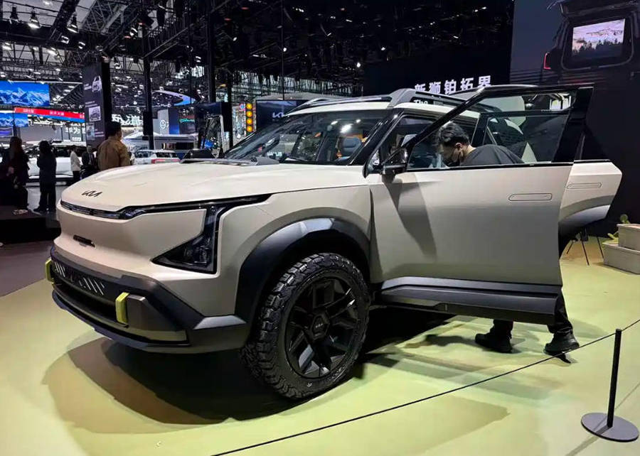 2025廣州車展:起亞EV5 Weekender探享者首發(fā) 戶外探險新裝備來襲