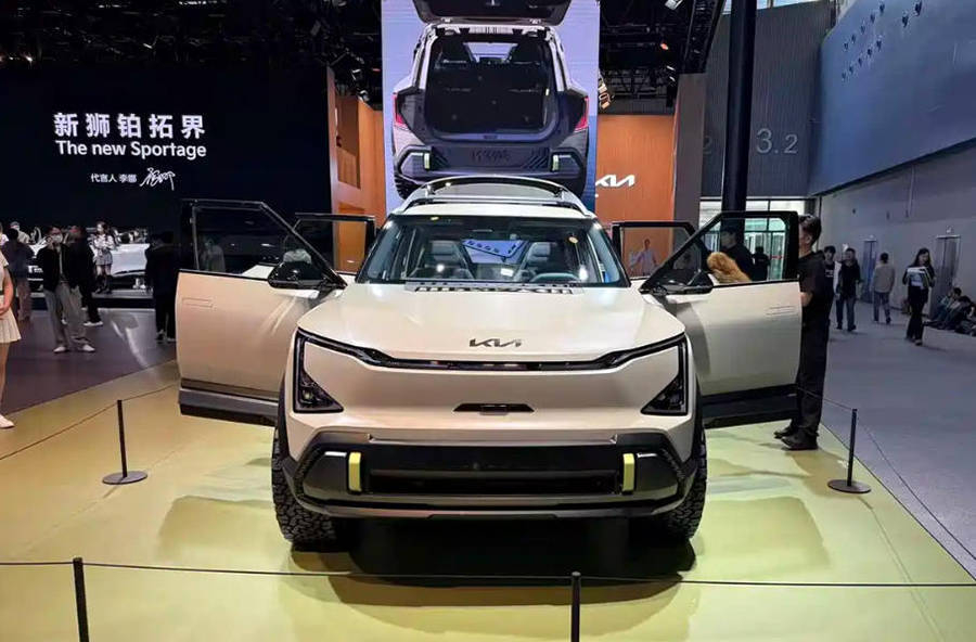 2025廣州車展:起亞EV5 Weekender探享者首發(fā) 戶外探險新裝備來襲