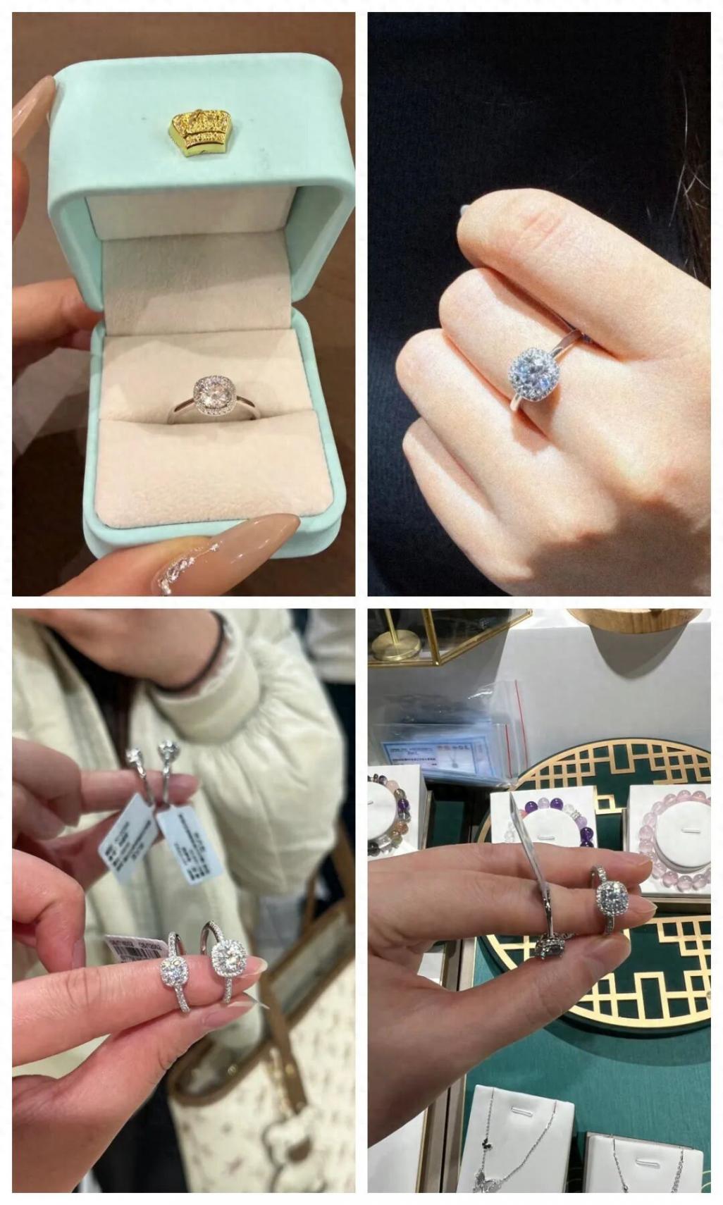 169元拿下“1克拉鉆戒”?胖東來小方糖戒指爆火,代購加價20%仍熱銷!網友紛紛曬單:比萬元鉆戒還大